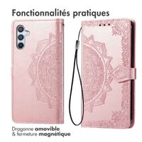 imoshion Etui de télephone Mandala Samsung Galaxy A36 - Rose Doré