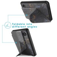 imoshion Étui de liseuse portefeuille design Pliable Kobo Clara Colour / BW - Black Marble