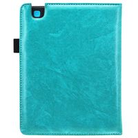 imoshion Etui portefeuille Luxe unie Kobo Aura H2O Edition 2 - Turquoise