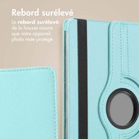 imoshion Coque tablette rotatif à 360° Lenovo Tab M10 5G - Bleu clair