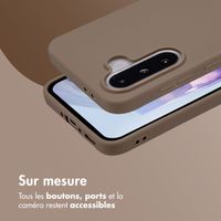 imoshion Coque Couleur Samsung Galaxy A36 / A56 - Marron