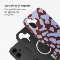 Selencia Coque arrière Vivid avec MagSafe Apple iPhone 16 - Moo'd Lavender Glow