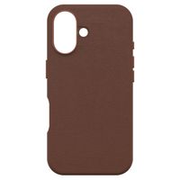 OtterBox Coque en cuir de cactus Symmetry MagSafe iPhone 16 - Rich Adobe Brown