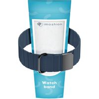 imoshion Bracelet en cuir magnétique Apple Watch Series 1-9 / SE - 38/40/41 mm / Series 10 - 42 mm - Bleu