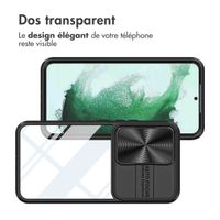 imoshion Coque arrière Camslider Samsung Galaxy S22 - Noir