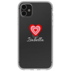 Coque avec votre propre photo et/ou texte Apple iPhone 11 - Hartje