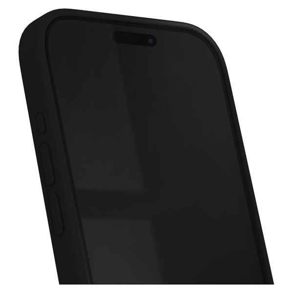 iDeal of Sweden Coque en silicone avec MagSafe Apple iPhone 15 Pro - Black