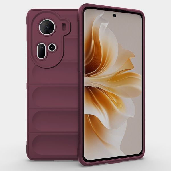 imoshion Coque arrière EasyGrip Oppo Reno 11 - Aubergine