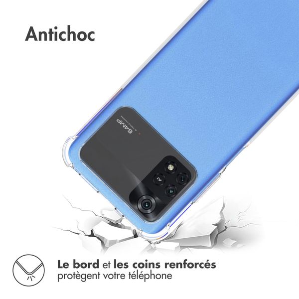 imoshion Shockproof Case Xiaomi Poco M4 Pro 5G - Transparent