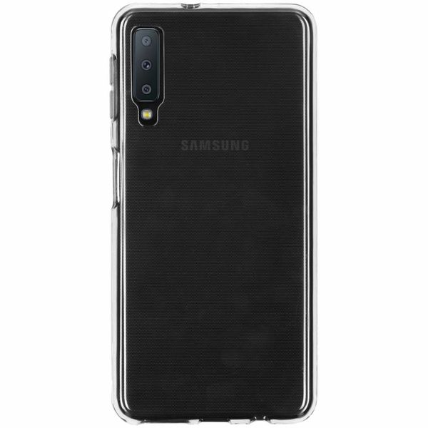 Coque silicone Samsung Galaxy A7 (2018) - Transparent