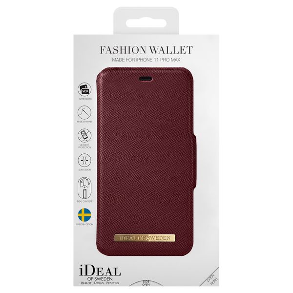 iDeal of Sweden Fashion Wallet iPhone 11 Pro Max - Rouge