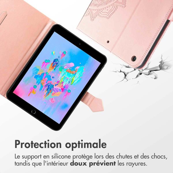 imoshion Coque tablette Apple iPad 6 (2018) 9.7 pouces / iPad 5 (2017) 9.7 pouces / Air 2 (2014)/Air 1 (2013) - Rose Gold