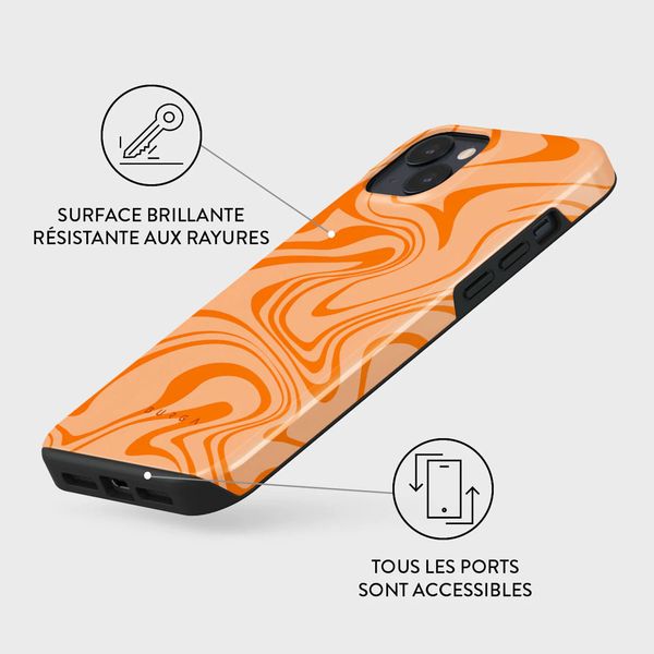 Burga Coque arrière Tough iPhone 14 - High Vibrations