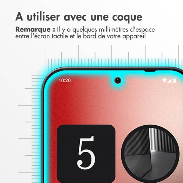 Accezz Protection d'écran en verre trempé Nothing Phone (2a) / (2a) Plus
