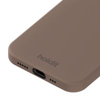 Holdit Coque Silicone iPhone 16e - Mocha Brown