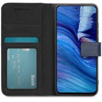 imoshion Étui de téléphone portefeuille Luxe Xiaomi Redmi Note 10 (5G) - Bleu foncé