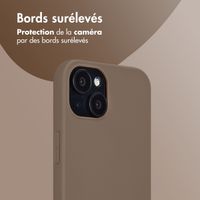 imoshion Coque Couleur Apple iPhone 13 - Marron