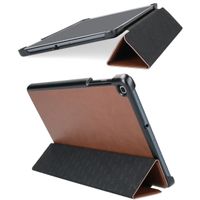 Selencia Coque en cuir vegan Trifold Book Galaxy Tab A 10.1 (2019)