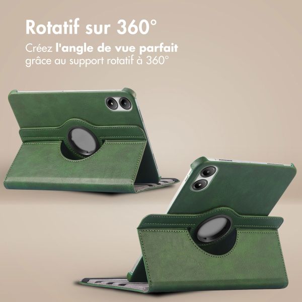 imoshion Coque tablette rotatif à 360° Xiaomi Redmi Pad Pro / POCO Pad - Vert