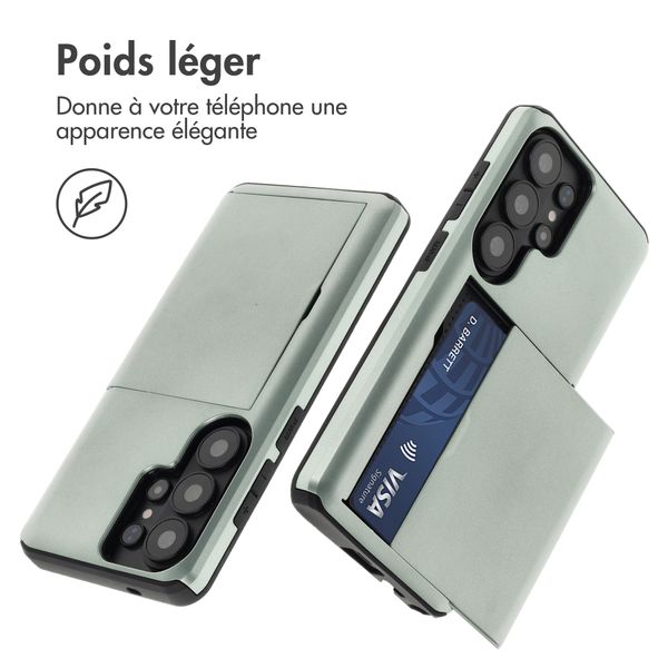 imoshion Coque arrière avec porte-cartes Samsung Galaxy S26 Ultra - Vert