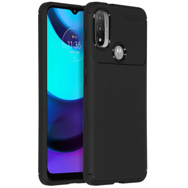 imoshion Coque silicone Carbon Motorola E20 / E30 / E40 - Noir