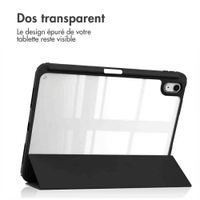 imoshion Coque tablette rigide Trifold Apple iPad 11 (2025) 11 pouces A16 / iPad 10 (2022) 10.9 pouces - Noir