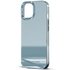 iDeal of Sweden Coque arrière Mirror iPhone 15 - Sky Blue