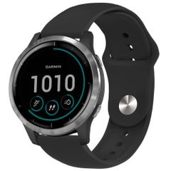 imoshion Bracelet Sport en silicone Garmin Vivoactive 4 - Noir