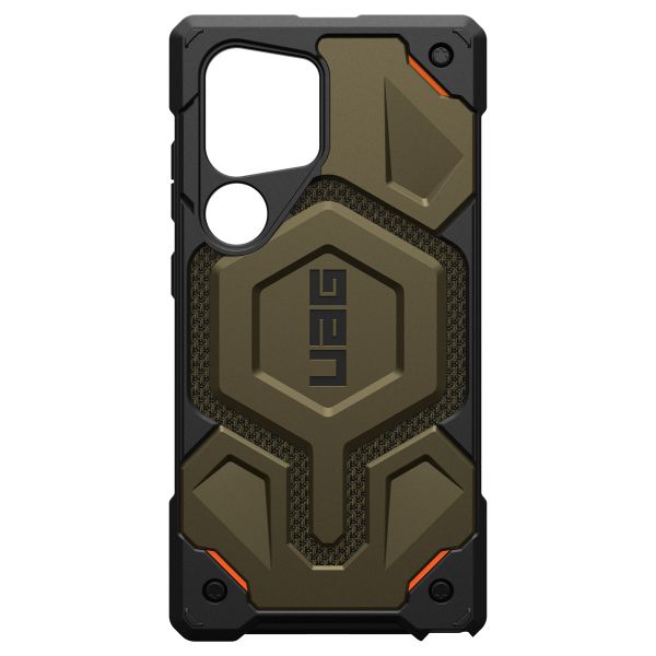 UAG Coque arrière Monarch Pro Samsung Galaxy S24 Ultra - Kevlar Element Green