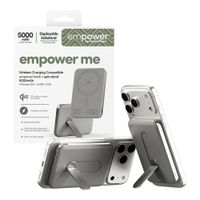 Empower by PanzerGlass Powerbank Empower Bank 5 000 mAh - MagSafe et Qi2 - Blanc
