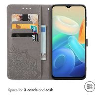imoshion Etui de télephone Mandala Oppo A77 - Gris