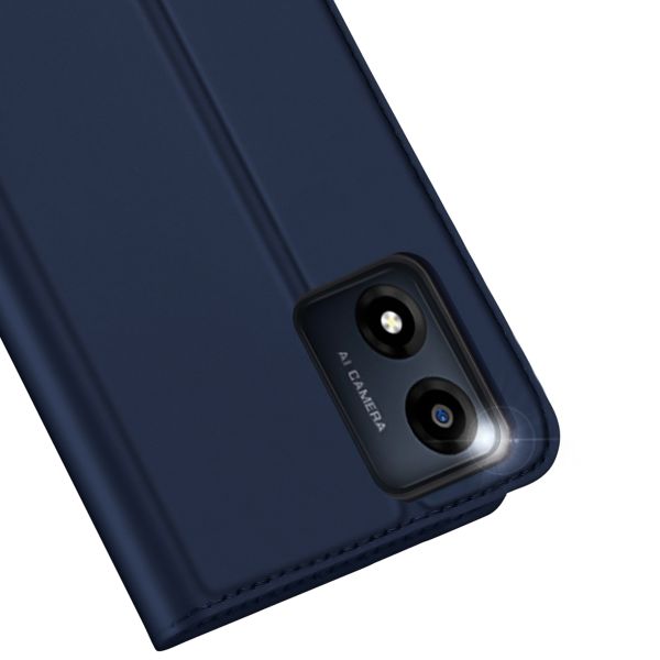 Dux Ducis Étui de téléphone Slim Motorola Moto E13 - Bleu foncé