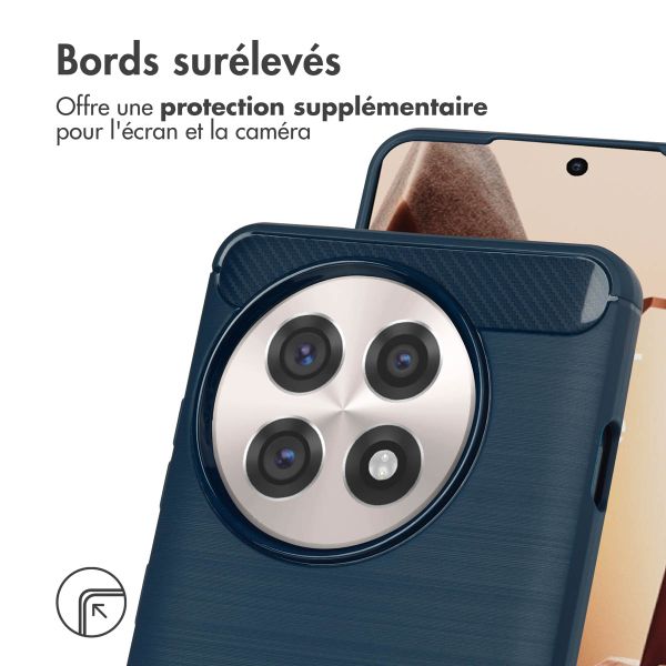imoshion Coque Brushed OnePlus 13R - Bleu foncé
