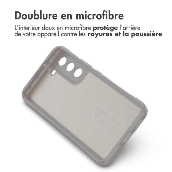 imoshion EasyGrip Backcover Samsung Galaxy S22 - Gris