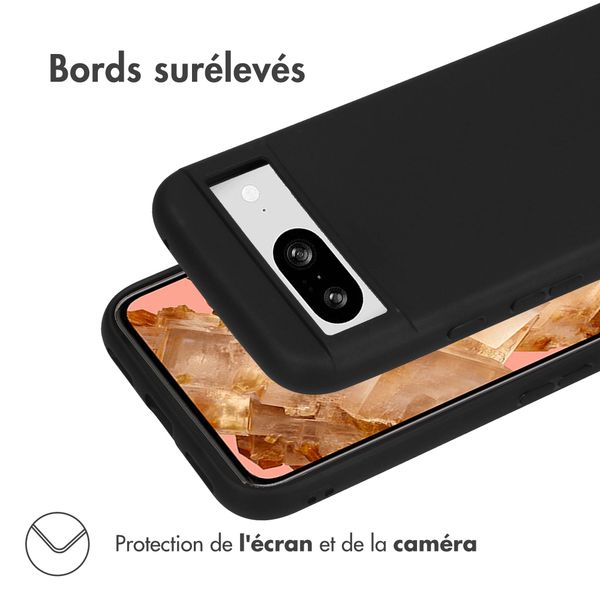 imoshion Coque Couleur Google Pixel 8a - Noir