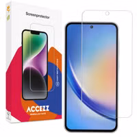 Accezz Protection d'écran en verre trempé Samsung Galaxy A35 / A55 - Transparent