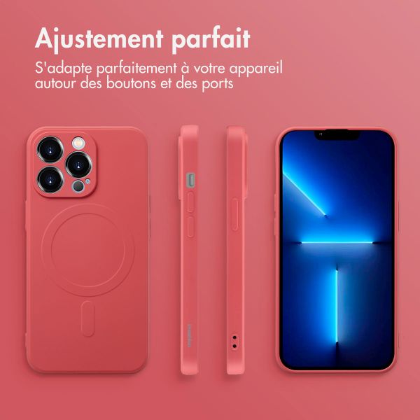 imoshion Coque Couleur avec MagSafe Apple iPhone 13 Pro - Dusty Rose