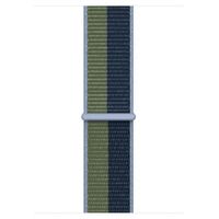 Apple Sport Loop Band Apple Watch Series 1 á 10 / SE / Ultra (2) (44/45/46/49 mm) - Abyss Blue/Moss Green