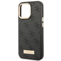 Guess Coque 4G Logo Monogram MagSafe Apple iPhone 14 Pro - Noir