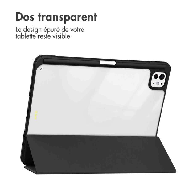 imoshion Coque tablette rigide Trifold Apple iPad Pro 13 (2024) M4 - Noir