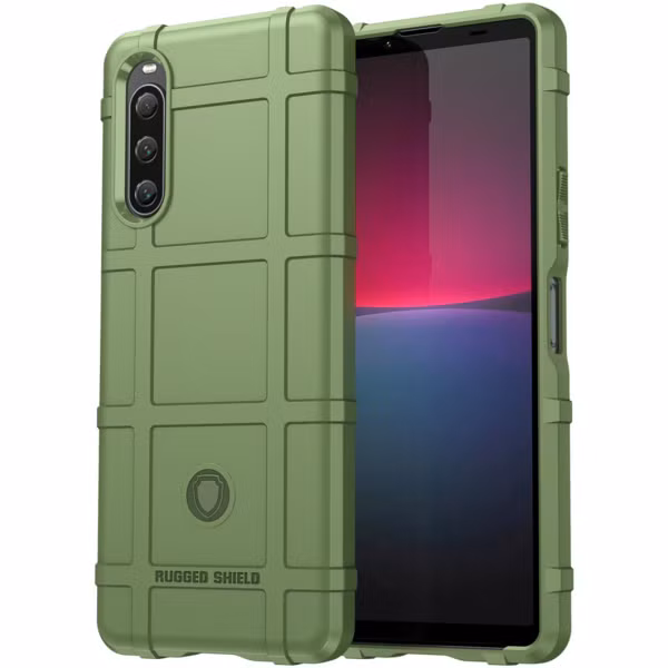 imoshion Coque Rugged Shield Sony Xperia 10 V - Vert foncé
