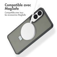 Accezz Coque Ring Stand avec MagSafe Samsung Galaxy S25 Edge - Noir