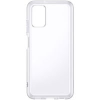 Samsung Original Coque Silicone Clear Galaxy A03s - Transparent