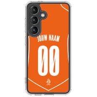 Crée ta propre coque arrière transparente Nederlands Elftal Samsung Galaxy S24 - Équipe nationale néerlandaise '04