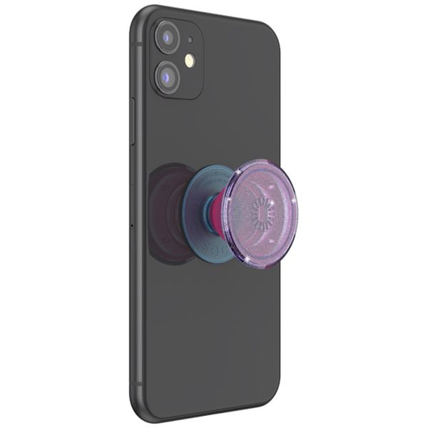 PopSockets PopGrip - Amovible - Transculent Glitter Lavender