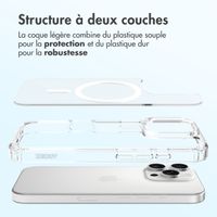 Accezz Coque arrière Xtreme Impact avec MagSafe Apple iPhone 16 Pro - Transparent