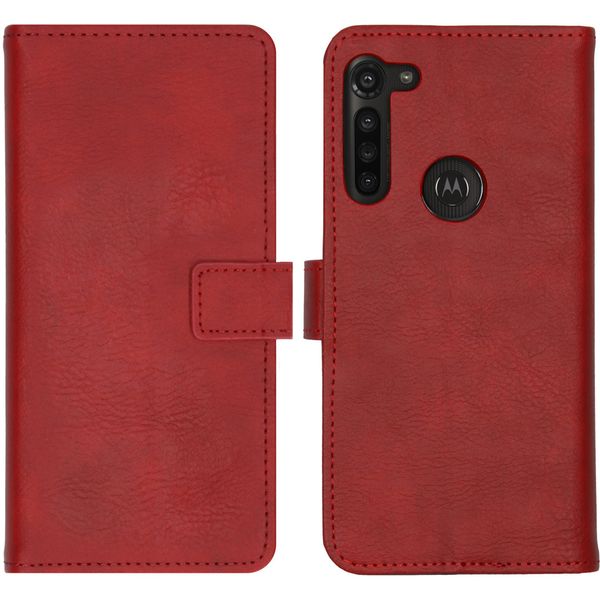 imoshion Étui de téléphone portefeuille Luxe Motorola Moto G8 Power