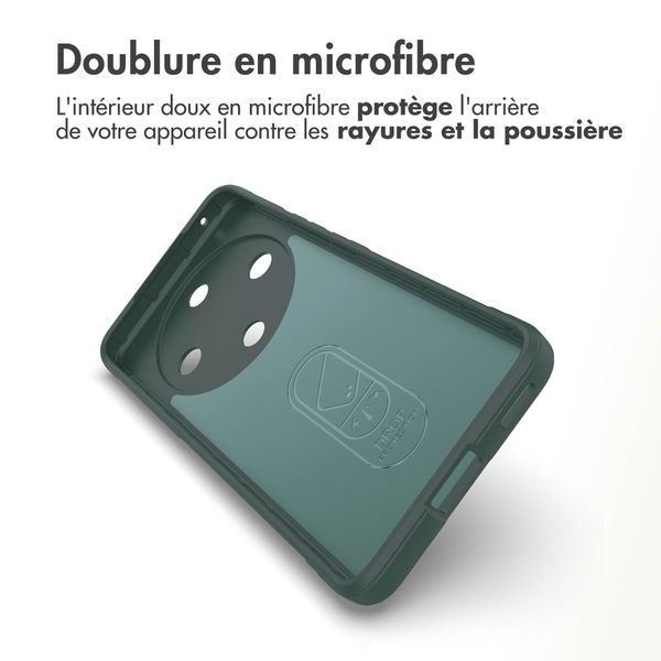 imoshion Coque arrière EasyGrip Honor Magic 6 Lite - Vert foncé