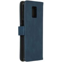 imoshion Étui de télephone portefeuille de luxe Xiaomi Redmi Note 9 Pro / 9S - Bleu foncé