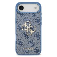 Guess Coque 4G Metal Logo Backcover Apple iPhone Air - Bleu